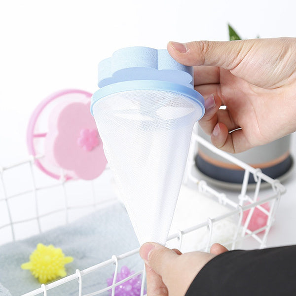 1446 Washing Machine Floating Filter Lint Mesh Bag Net Pouch Hair/Lint Catcher DeoDap 1446 Washing Machine Floating Filter Lint Mesh Bag Net Pouch Hair/Lint Catcher DeoDap